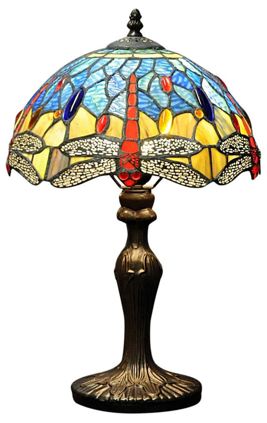 Blue Dragonfly Tiffany Lamp