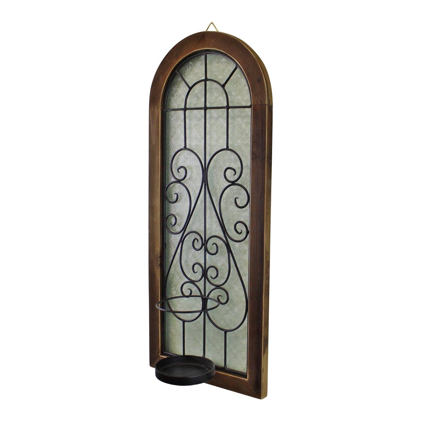 Candle Wall Sconce, Arched Design